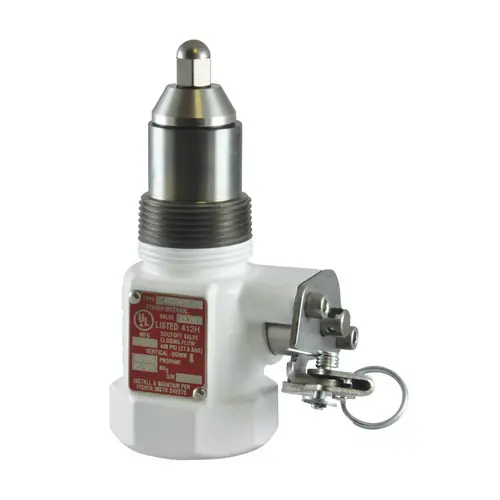 Emerson Fisher C407M Series 1 1/4 in. MNPT x FNPT WCC Steel Internal Valve w/ P341 Remote Release