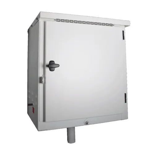 Morrison Bros 715TB Series 10 Gal Remote Fill Box Spill Container w/ 2 in. Male Bottom Connection & Male Adapter