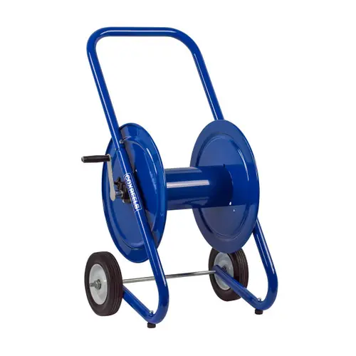 Coxreels DM Series Dolly Mount Portable Hand Crank Hose Reel - Reel Only - 1/2 in. x 225 ft.