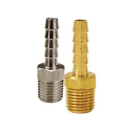 Dixon Brass Male Hose Barb NPT Fittings, Lead Free