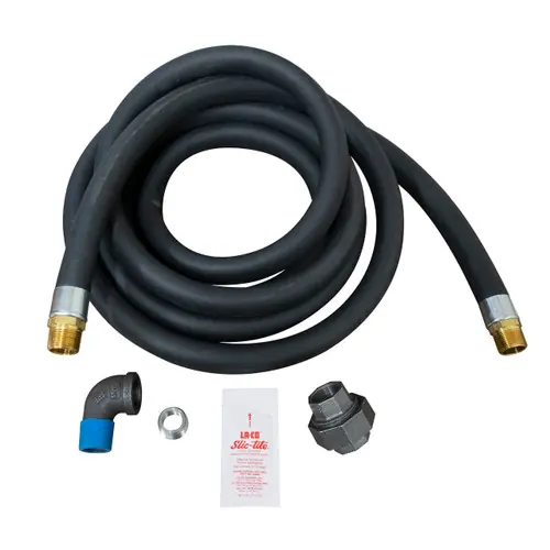 L.B. White 500-25965 3/4 in. NPT x 15 ft. L Gas Hose for Premier 350DF, Boss 400DF & Foreman 230DF