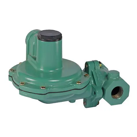 Emerson Fisher HSR-BBHALYN 3/4 in. FNPT Cast Iron Globe Body Regulator w/ Relief; 1/8 in. Orifice, 20 - 35 in. w.c. Spring, 564K BTU/HR, 3/4 in. Vent