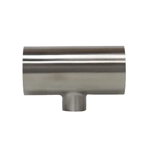 JME SS7RWWW7 Series 304 SS Weld Reducing Tees, Polish ID/OD