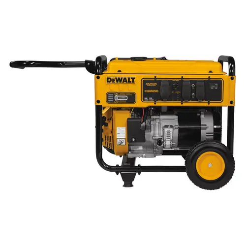 DeWalt® DXGNR6500 Portable Generator w/ CO Protect, 8750 Surge Watts/6500 Running Watt, Gasoline