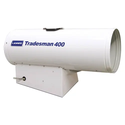 L.B. White Tradesman® 400 Forced Air 400,000 BTU Direct Fired LP Open Flame Heater