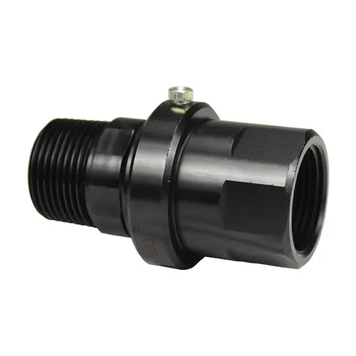 Dixon 1 in. Aluminum Bayonet Style Dry Disconnect, Straight Swivel, Nitrile Rubber Seal