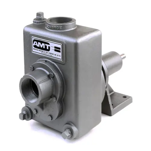 AMT 2761-99 2 in. Stainless Steel Self Priming Centrifugal Pedestal Pump
