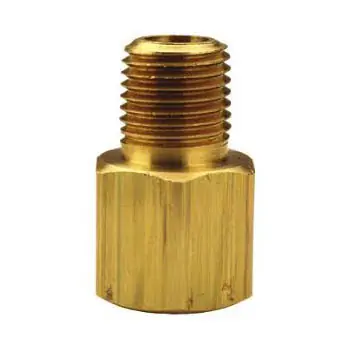 Dixon Brass 1/4 in. Female NPTF x 1/4 in. Male NPTF Adapter