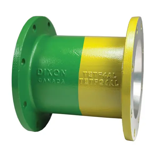 Dixon 4 in. Aluminum TTMA Flange Extension - Green & Yellow
