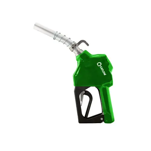 Catlow 3/4 in. Cold Weather Secure-Flo Automatic Diesel Farm Nozzle Green