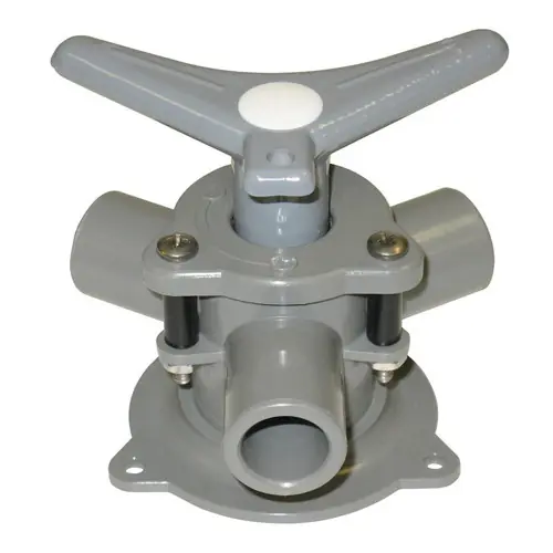 Bosworth YV-094D-B Sea-lect® Easy-Turning Base Mount Y-Valve w/ Acetal Handle