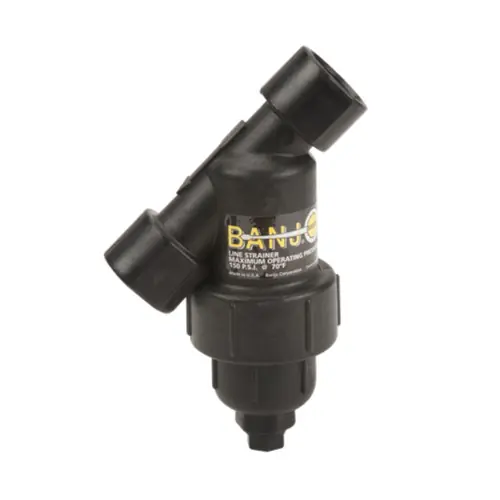 Banjo 3/4 in. Polypropylene Y Strainer - 20 to 80 Mesh