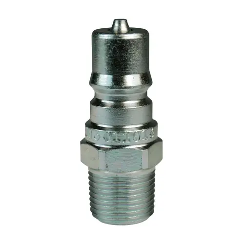 Dixon H-Series Hydraulic 3/8 in. NPTF Steel Male Plug, ISO-B