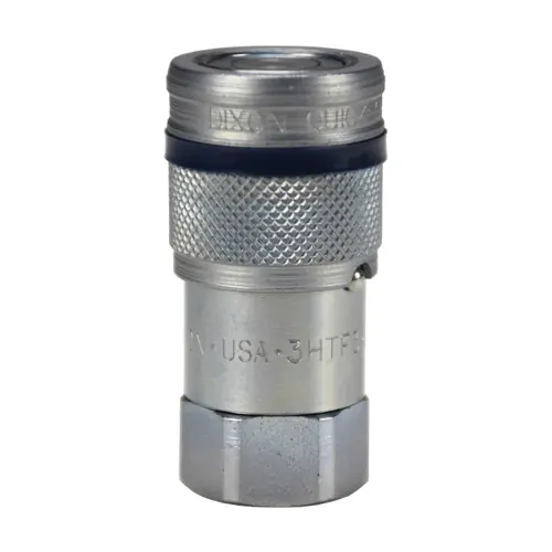 Dixon HT-Series 3/8 in. NPTF Correct Connect® Steel Flushface Female Threaded Coupler