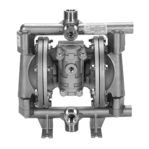 All-Flo A050 1/2 in. NPT Stainless Steel Air Diaphragm Pumps w/ Santoprene Diaphragms & Balls, Stainless Steel Seats