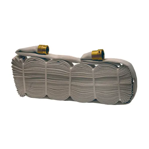 Dixon 1 1/2 in. 500# All Polyester Rack Hose w/ Aluminum NH (NST) Rocker Lug Couplings