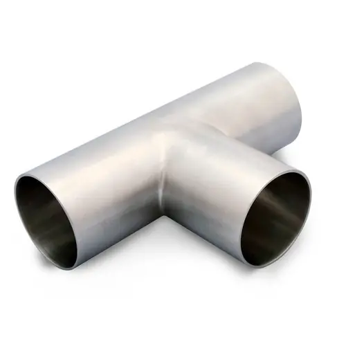 Steel & O'Brien 7W Series Long Tee w/ Weld Ends, 316 Stainless Steel