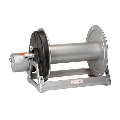 Hannay Reels F1500 Series Utility Air Hose Reel, 12V DC Electric Rewind, Reel Only, 1/2 in. x 75 ft., EF1514-17-18
