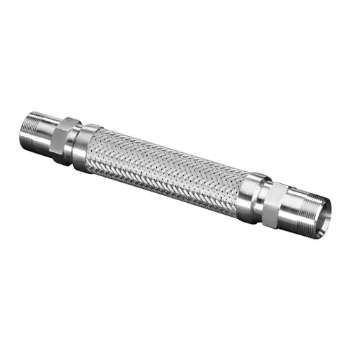 Hose Master FSMM Series 2 in. Male x Male FireShield Flexible Metal Hose Connector
