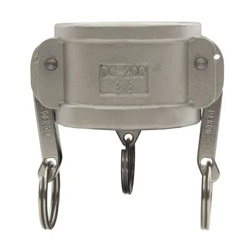 Dixon G400-DC-SS 4 in. Global Cam & Groove Type DC Dust Cap