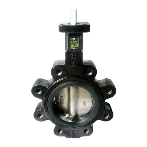 Apollo LD141 Series 5 in. 150# Flange Ductile Iron Butterfly Valve, Lug Style