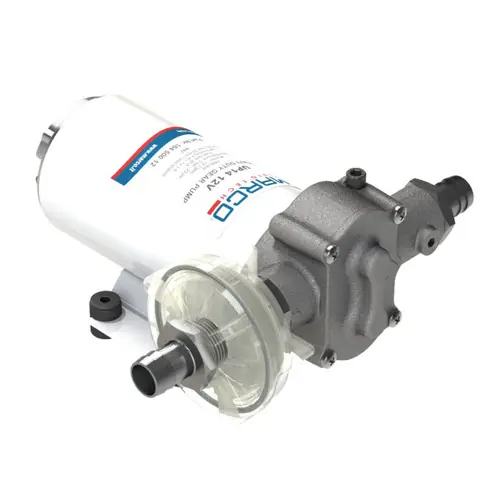 Marco®UP14 12V Diesel Transfer Bronze Gear Pump, 12.2 GPM, 3/4 in. NPT, 13.1 Ft. Self-Priming