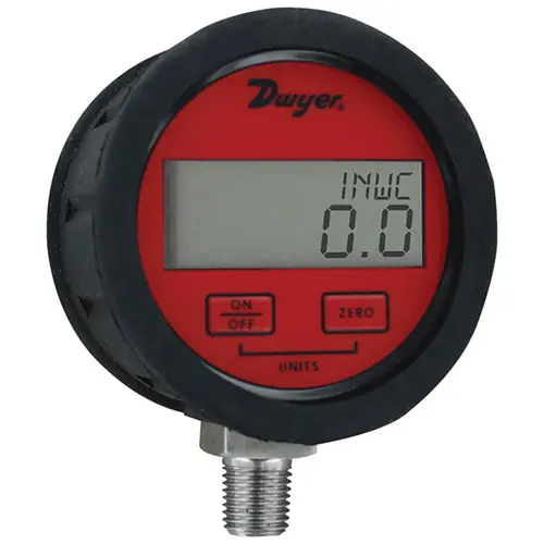 Dwyer Series DPGAB Digital Pressure Gauge w/0.5% Accuracy for Air & Compatible Gases