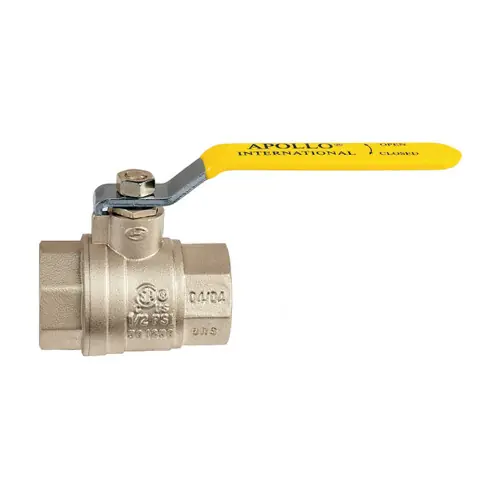 Apollo 94A Series 2 in. FNPT Forged Brass Ball Valve - Full Port