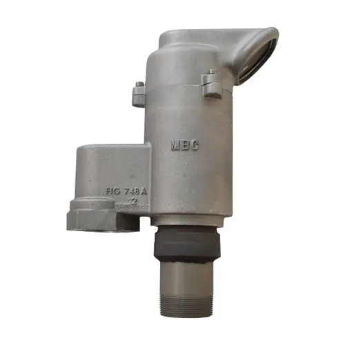 Morrison Bros. 748A 2 in. FNPT Aluminum Pressure Vacuum Vent, Brass Poppet, Male Dryer Connection, 12 oz./sq. in.