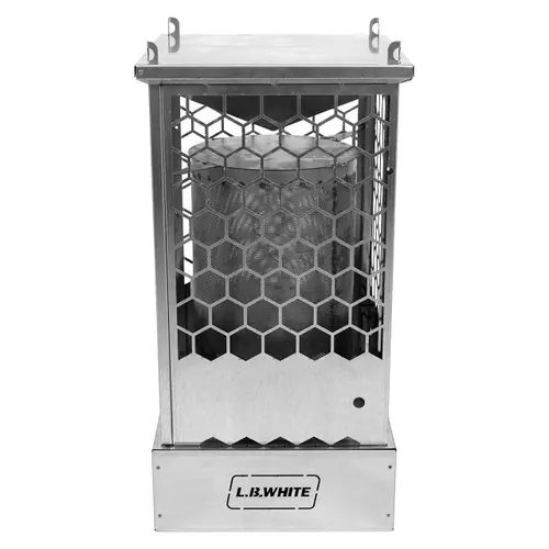 L.B. White Sun Blast HD™ 50,000 to 100,000 BTU LP HD Round Radiant Heater w/Hose & Regulator