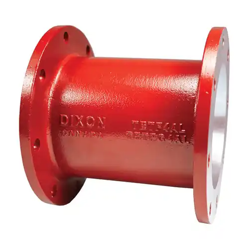 Dixon 4 in. Aluminum TTMA Flange Extension - Red