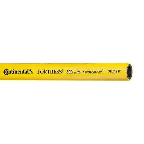 Continental ContiTech Fortress 300 Food Washdown Hose, Yellow, Hose Only