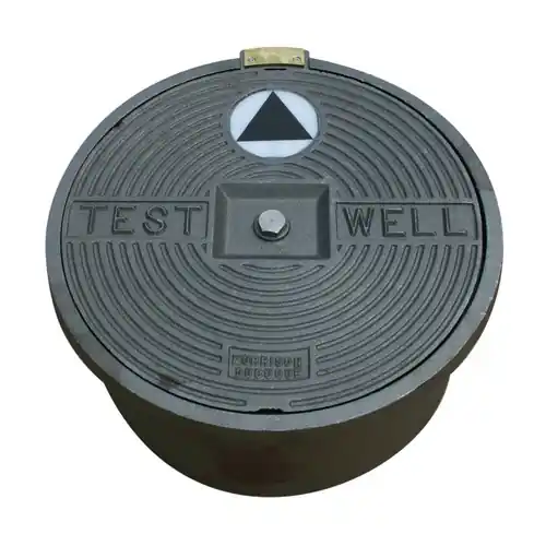 Morrison Bros. 519 Series 12 in. Watertight Test Well Manhole w/ 8 in. Skirt