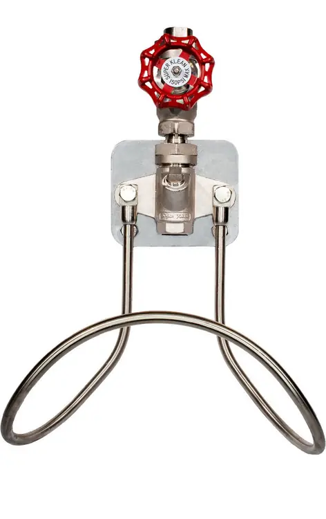 Superklean 6000M Series 304 Stainless Steel Single Globe Valve Hot or Cold Water Station