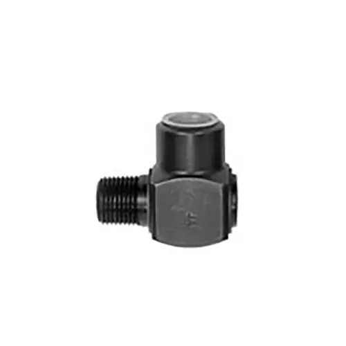 Hannay Reels 1/2 in. MNPT x FNPT 90° Steel Balanced Pressure Super Swivel Joint, Nitrile Rubber, 3,000 PSI