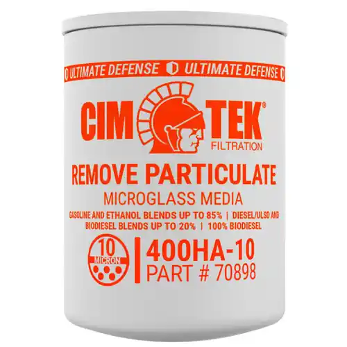 Cim-Tek 70898 400HA-10 10 Micron Particulate Fuel Filter