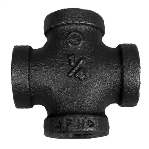 Service Metal Series SBCRS Class 150 Black Malleable Iron 1-1/4 in. Cross