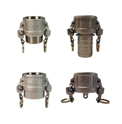 Dixon 3/4 in. Stainless Steel EZ Boss-Lock Cam & Groove Couplers
