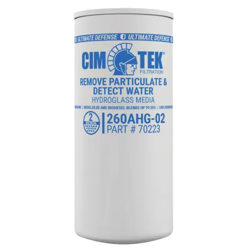 Cim-Tek 70223 260AHG-02 2 Micron Water Detection Particulate Fuel Filter