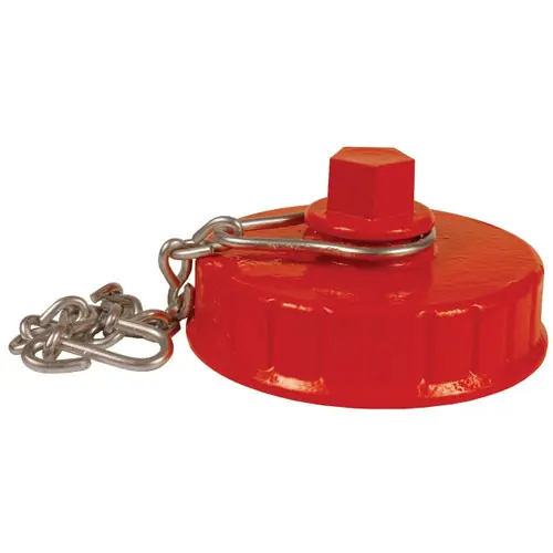 Dixon 4 1/2 in. NH (NST) Iron Hydrant Cap