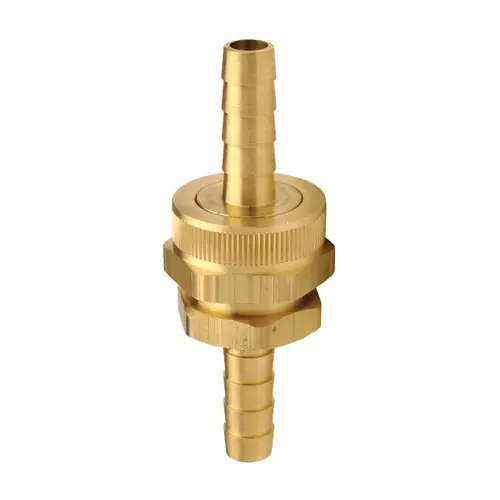 Dixon Standard Brass GHT Shank Complete Coupling w/ Hex Nut