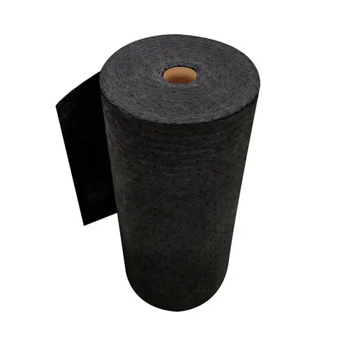 Spilfyter 32 in. x 150 ft. Sustayn™ Universal HW 100% Rec. Sorbent Roll, Black