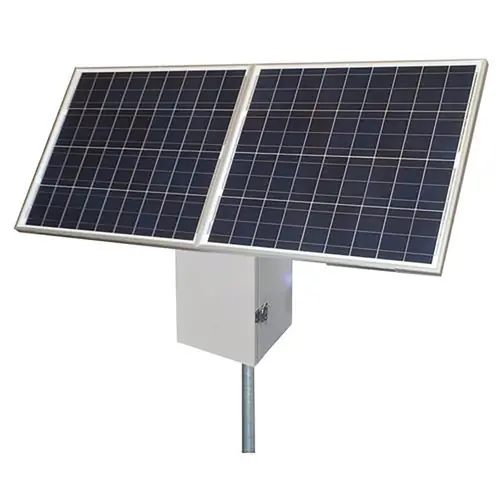 Tycon Systems® RemotePro® 170W Solar, 12/24V 100Ah Batt, PWM Controller Remote Power Solar System, Aluminum Enclosure