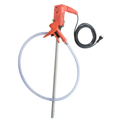 Flux JUNIORFLUX F 314 PP 25/19 39 in. Sealless Polypropylene Drum Pump and FEM3070 Electric Motor, Hose & Nozzle Kit