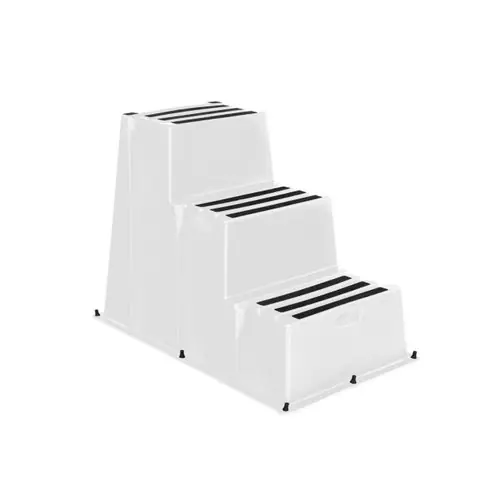 Vestil SPN-3-WT Nestable Polyethylene Marine Steps