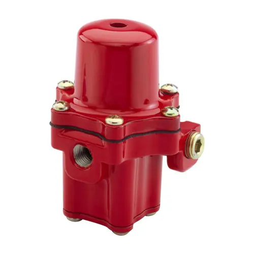 Emerson Fisher 67CN Series 1/4 in. FNPT Aluminum High-Pressure Regulator - Non-Adjustable - 20 PSI, 750K BTU/HR