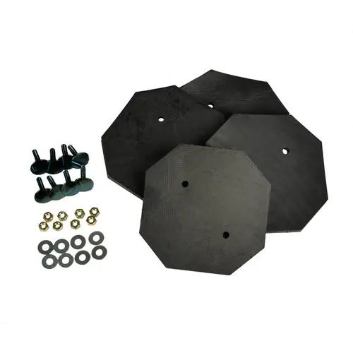 SVI Inc. BH-7225-01K Heavy Duty Rubber Arm Pad Kit for Challenger Lifts, 4 Pads