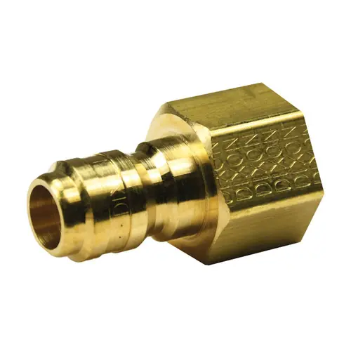 Dixon E-Series 3/8 in. NPTF Straight Through Female Threaded Plug, Box of 20
