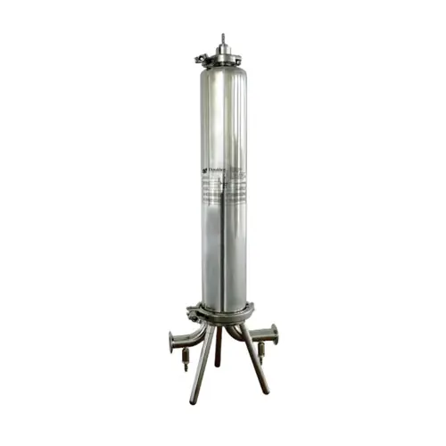 Donaldson 1C073138-63 PG-EG 0075 Superplus 1 in. Tri-Clamp 316L SS Sanitary Liquid Filter Housing, 3-A SYMBOL AUTHORIZED - 30/3 Element Size