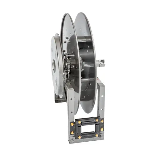 Hannay Reels V-800 Series Aviation Spring Rewind Reel, Reel Only, 1 in. x 100 ft., V-820-30-31-10.5A